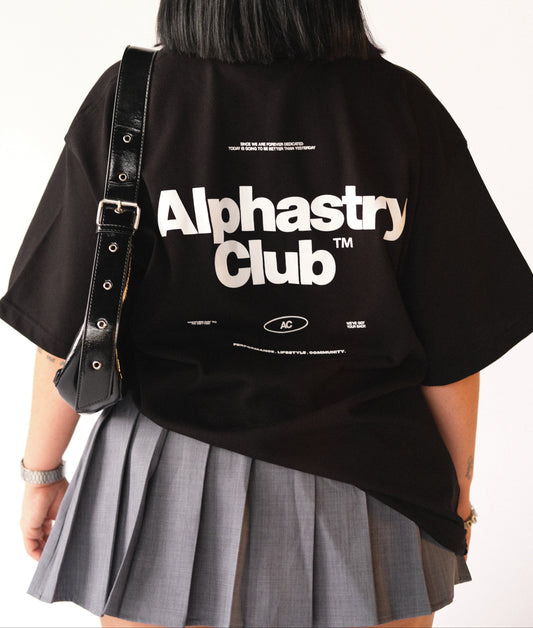 T-shirt Oversized — Unisexo Premium Urbanwear BLK