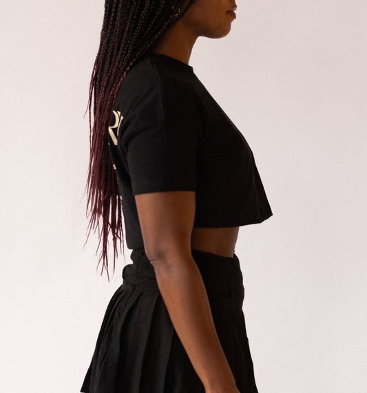 Crop Top Feminino BLK